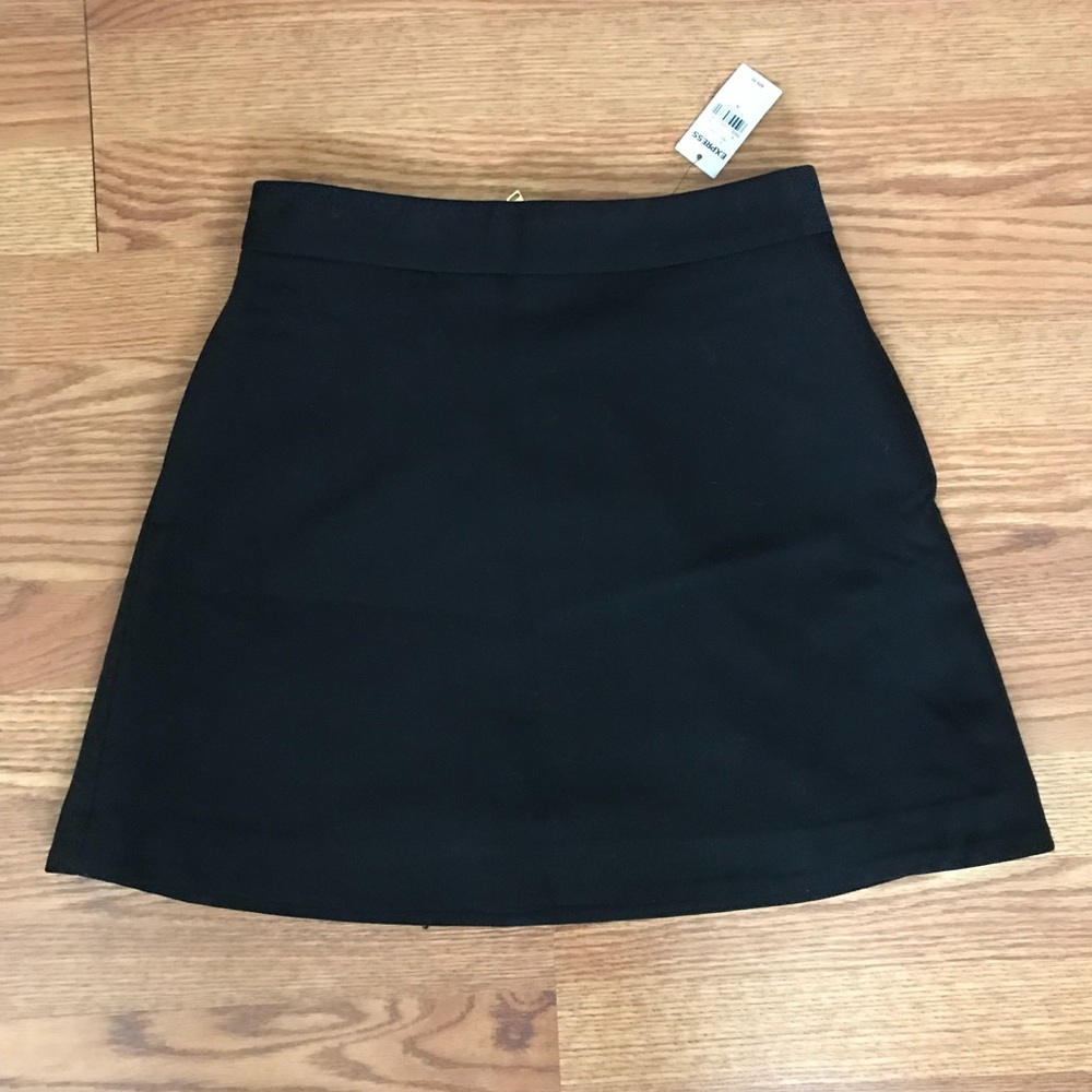 Express A-Line Mini Skirt